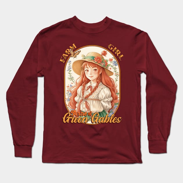 Anne of Green Gables Long Sleeve T-Shirt by Pictozoic